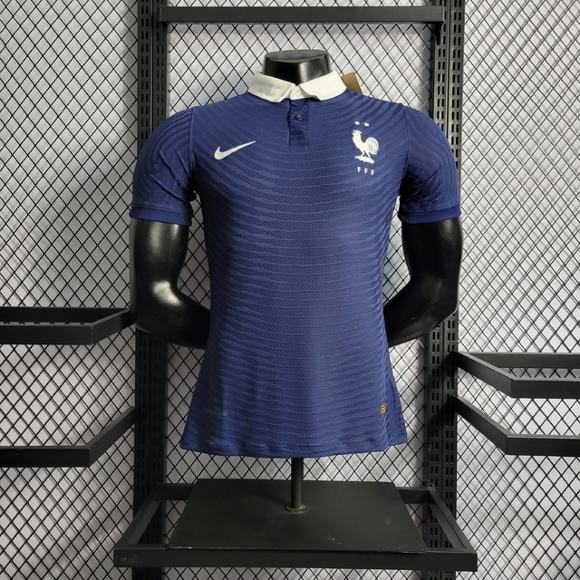 Camisa França 2022 s/n° Player Version Nike Masculina - Azul