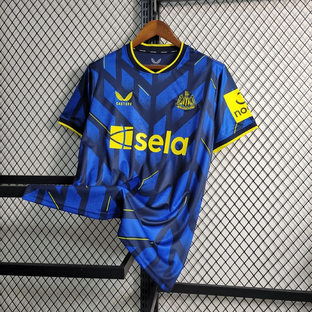 Camisa Newcastle Ii Away S N Torcedor Masculina Castore Azul