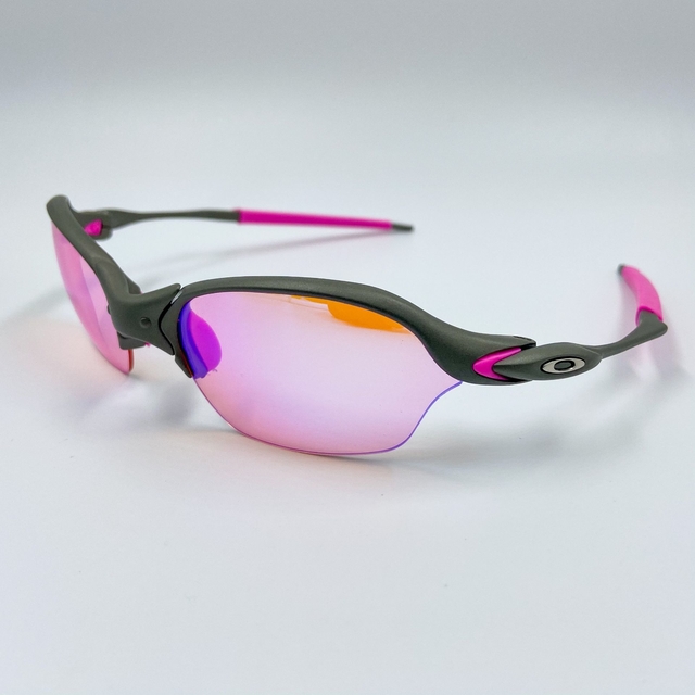 Lupa da Oakley juliet, Romeo 2,Double-x , Penny Lente rosa/roxa Polarizada  Romeo 2