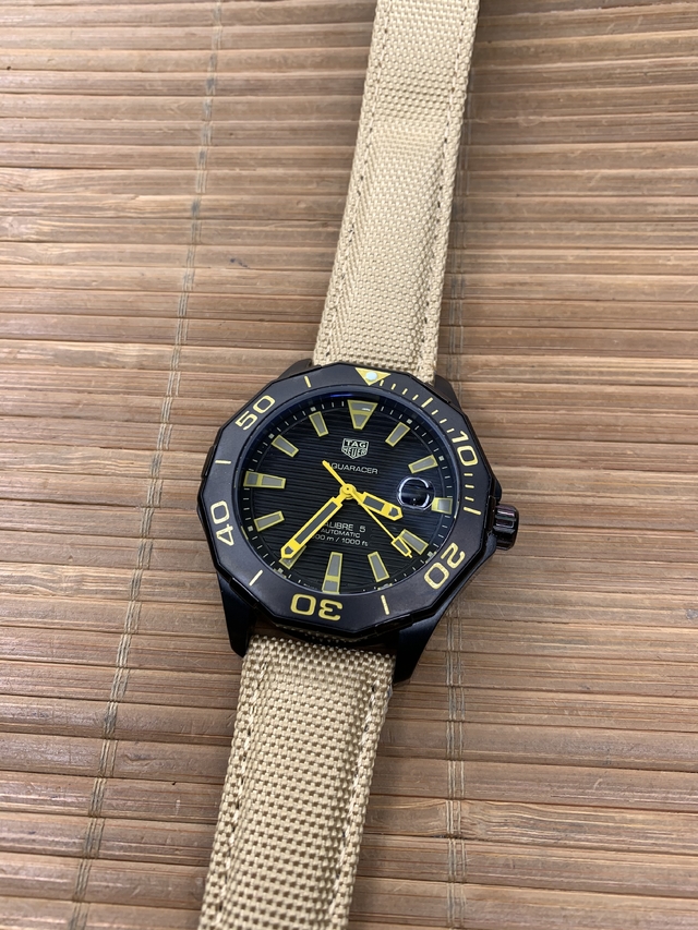 Tag Heuer Aquaracer oxyblack Nude Barao do Relogio