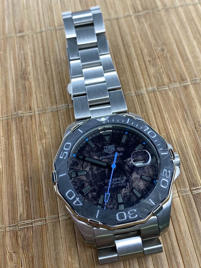 Tag Heuer Aquaracer Carbon Blue Barao do Relogio