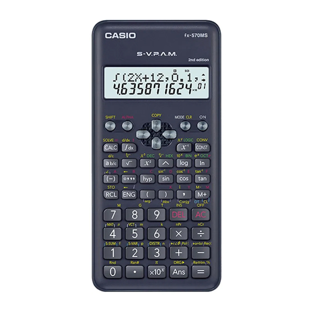 Calculadora Cientifica Casio Fx 570ms 401 Funciones