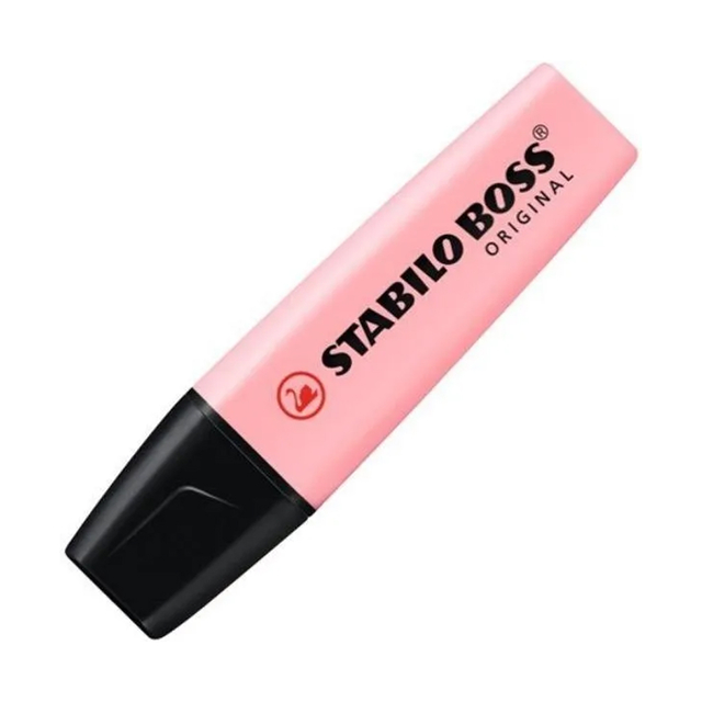 Resaltador STABILO BOSS Original Pastel – blister x 3 marcadores pastel –  melocotón + rosa + turquesa