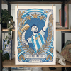 Serigrafía Messi Campeon