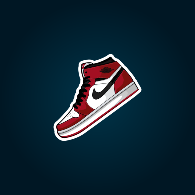Adesivo Nike Jordan 01 - Comprar em Game Sticker