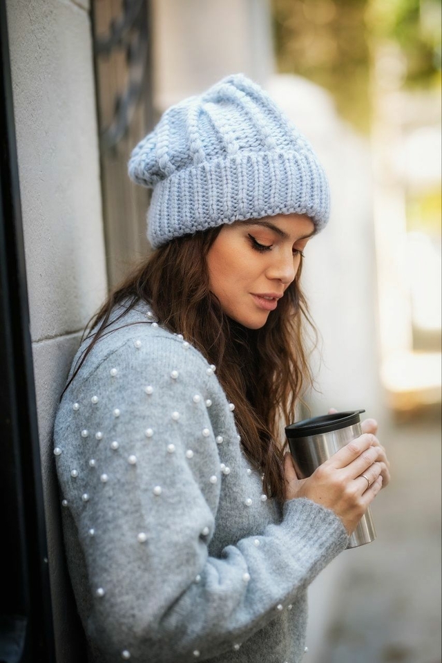 gorros de lana mujer