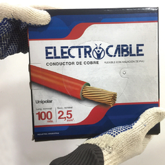 Cable Unipolar Eléctrico 2.5mm Pack x 3 unidades - Electrocable - El Rey del Cable 