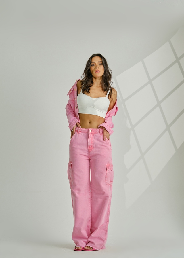 Cargo pants rosa new arrivals