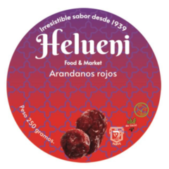 ARANDANOS ROJOS HELUENI X 250 GR