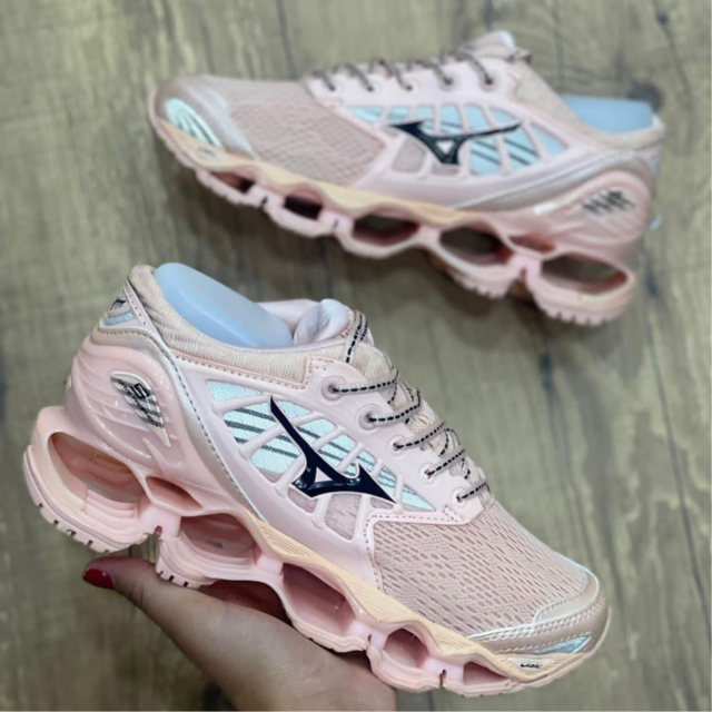 Tênis Mizuno Wave Prophecy 9 - Rosa Refletivo