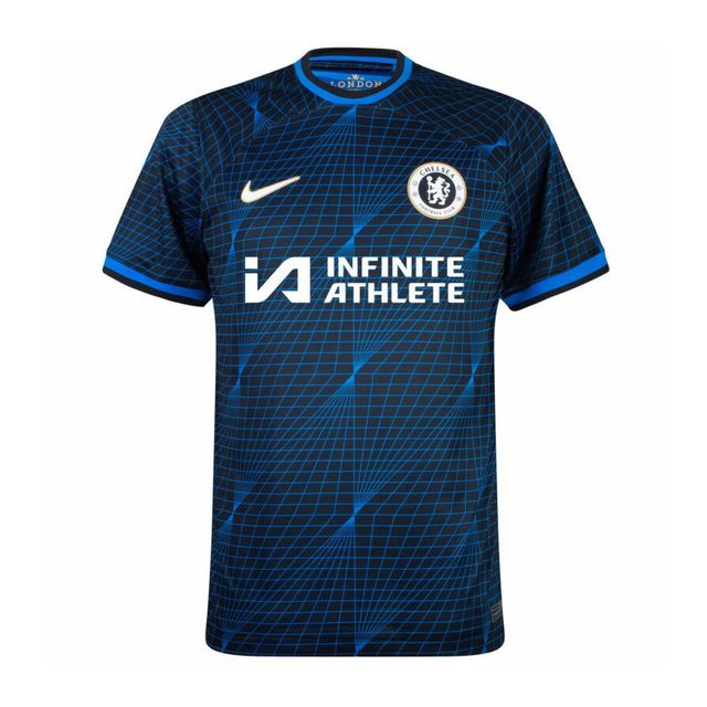 Camisa Chelsea II 2023 24 Torcedor Nike Masculina Azul