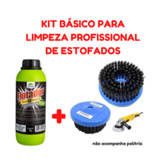 KIT BÁSICO PARA LIMPEZA PROFISSIONAL DE ESTOFADOS