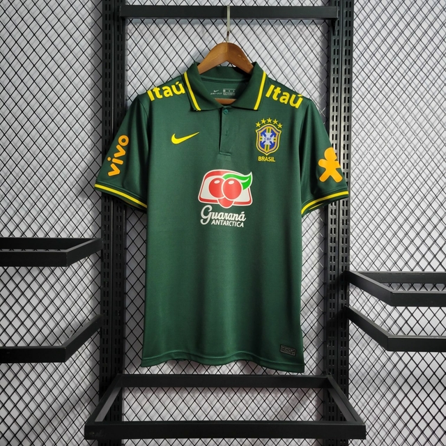 Camisa Verde Seleção Brasileira 2022- Torcedor Nike Masculina