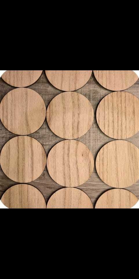 Tapas de madera para vasos Tannesse