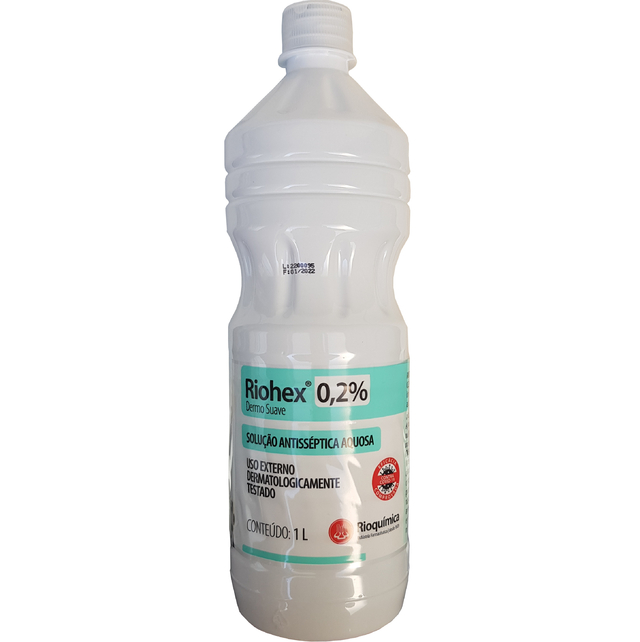 Clorexidina 0,2% Aquosa Riohex 1000ml -Rioquimica