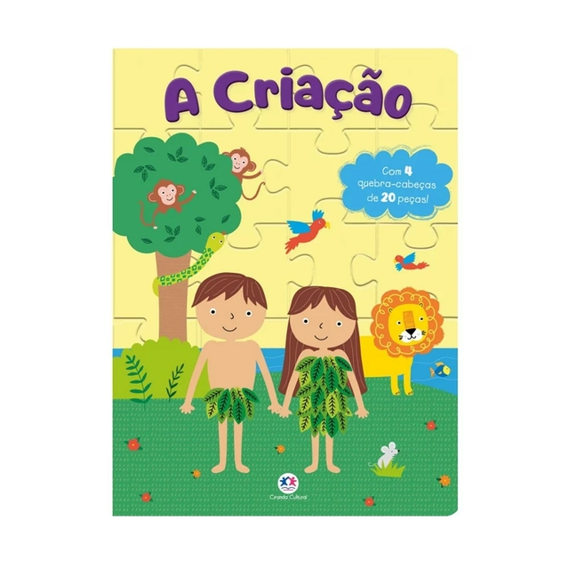 LIVRO INFANTIL CAPA DURA - QUEBRA- CABEÇA FÁCIL PA