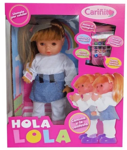 Muñeca con celular hot sale