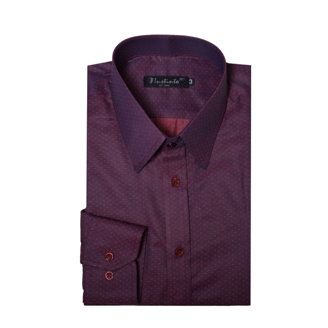 Camisa social vinho com gravata sales