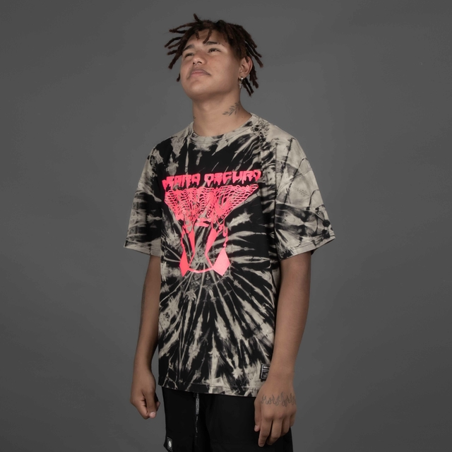 Remera Batik Melt Marr n Comprar en Negro Oscuro