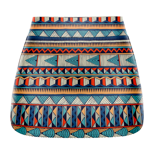 Mini hotsell saia estampada