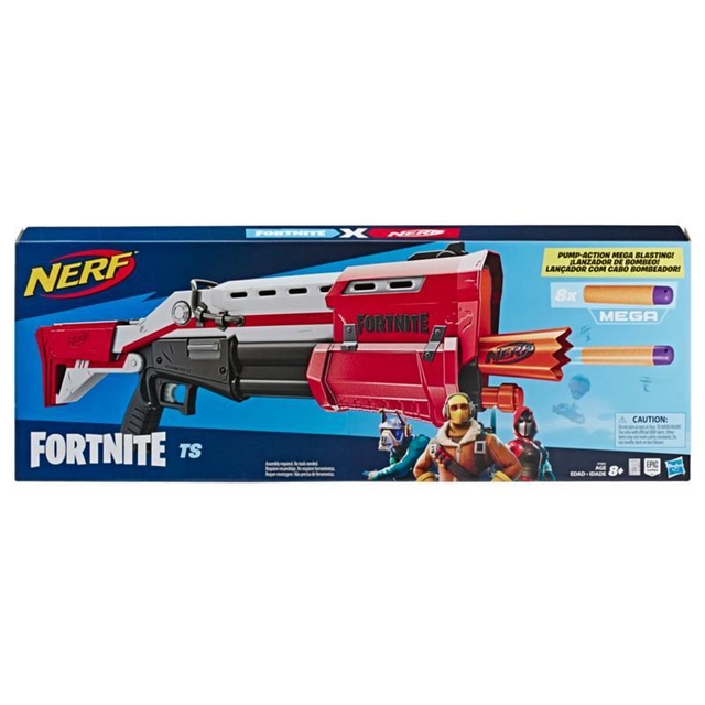 Pistola Nerf Fortnite Ts Blaster Lanzador De Bombeo Hasbro