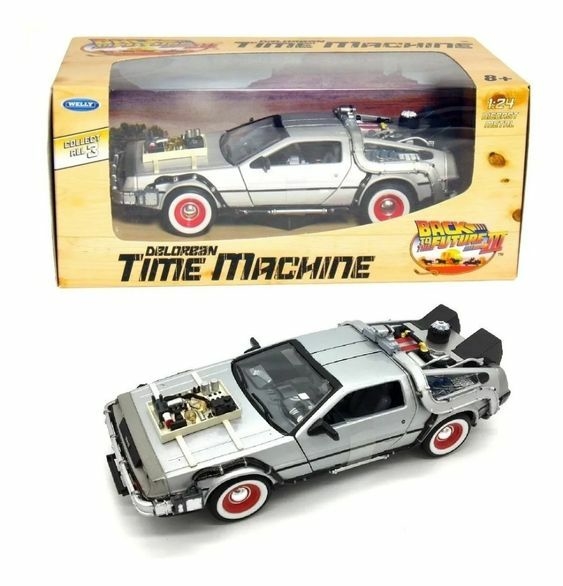 Auto delorean juguete sale