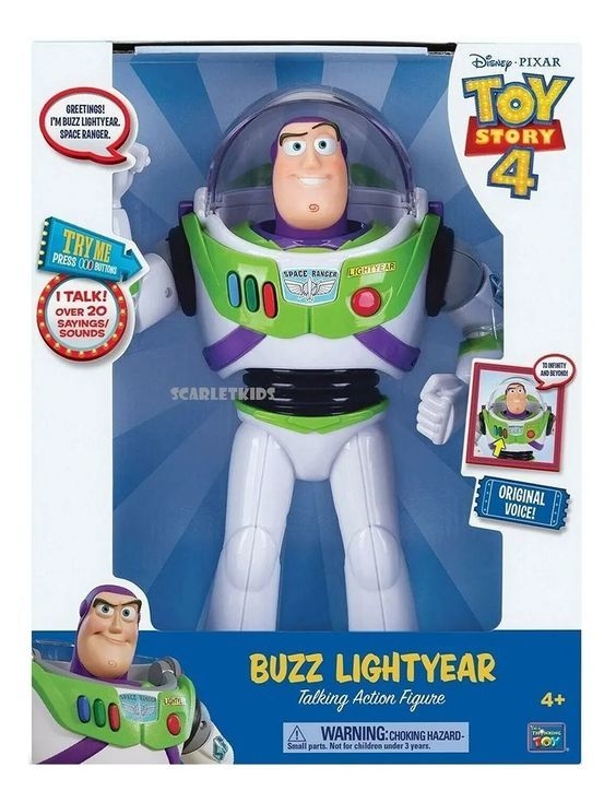 Buzz lightyear figura de accion parlante hotsell