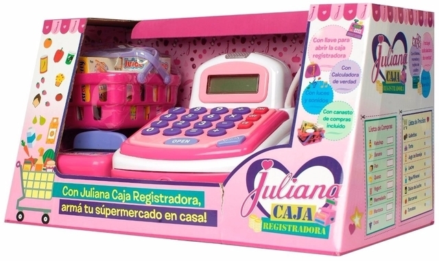 Caja registradora juguete juliana hot sale
