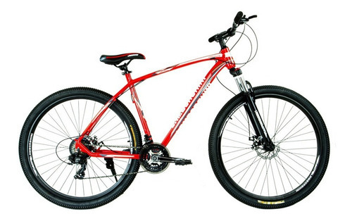 Bicicleta MTB Lamborghini Rodado 29 21 Velocidades Roja