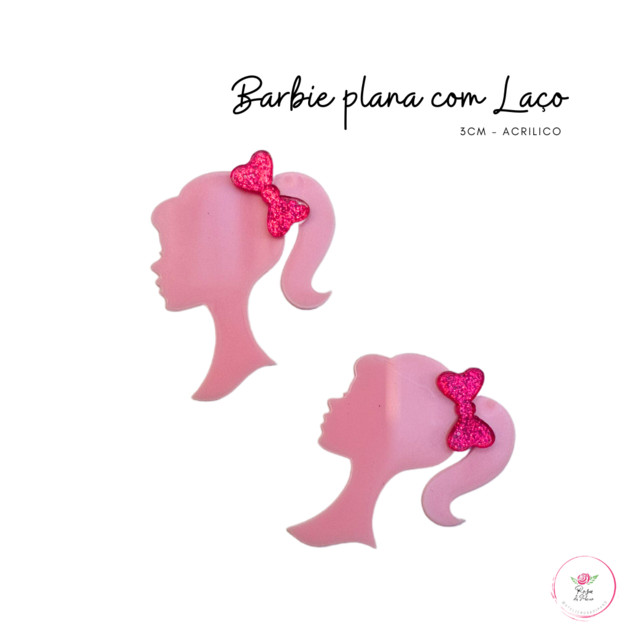 Aplique frontal Barbie n°3 - Pinheiro Laser