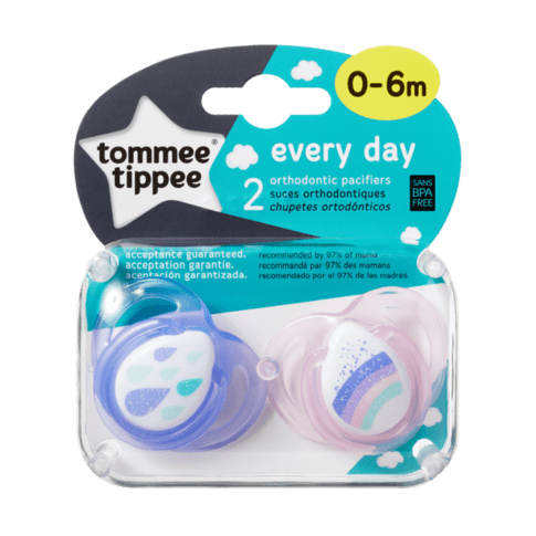 Tommee Tippee - Chupete tipo mama, 0 a 6 meses