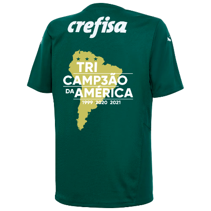 Camisa Palmeiras Tricampeao da America 2021