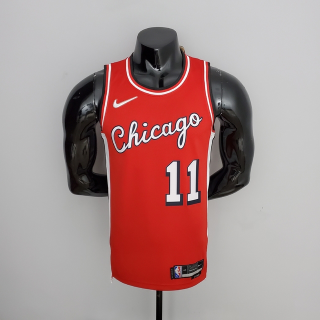 Camisa de basquete Chicago Bulls City Edition NBA DeRozan N 11