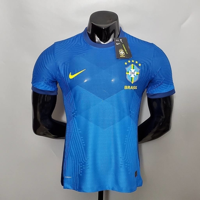 Camisa Seleção Brasil II 20/21 Jogador Nike Masculina - Azul