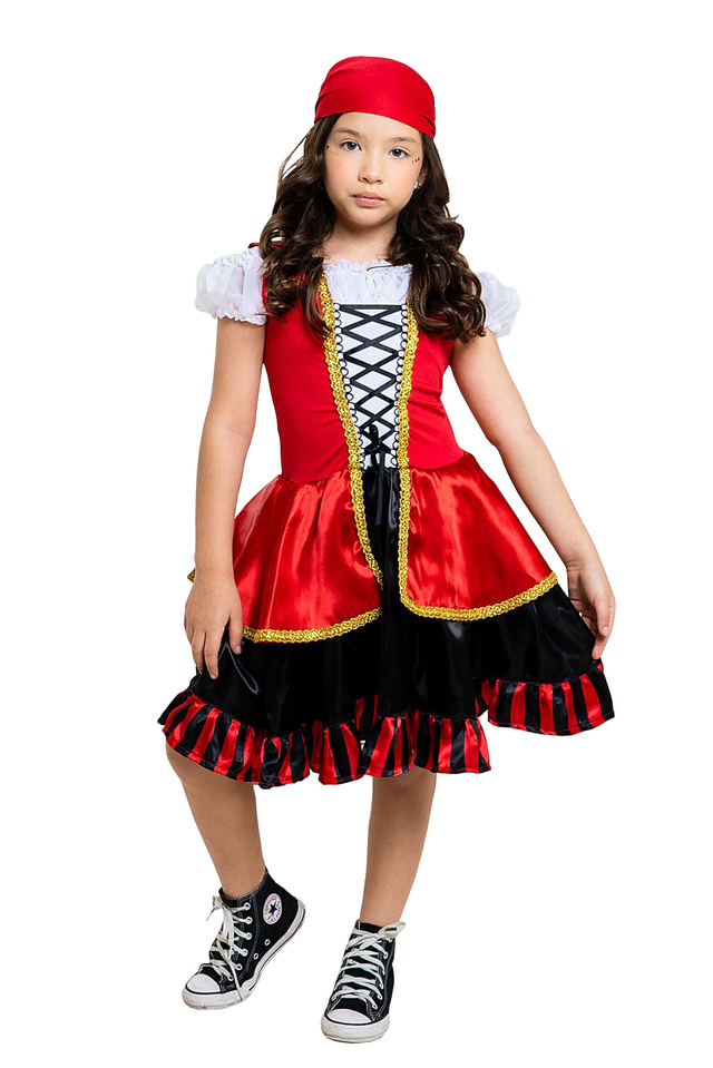 Compre Conjunto de fantasia de pirata de luxo para Halloween masculino,  vestido de festa cosplay