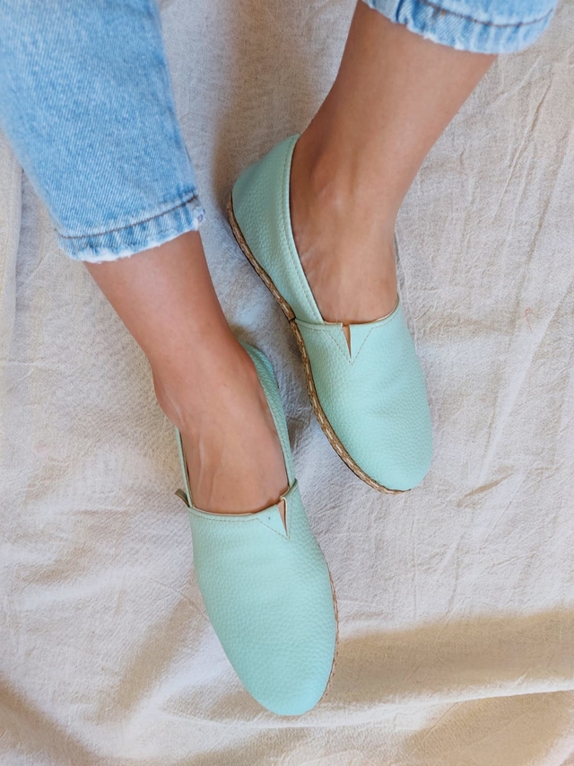 Alpargata verde agua new arrivals