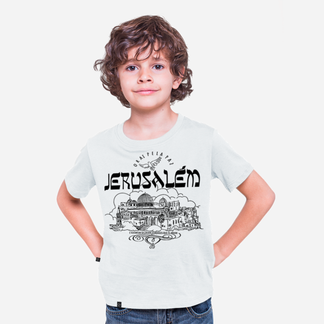 Camiseta Paz em Jerusalém