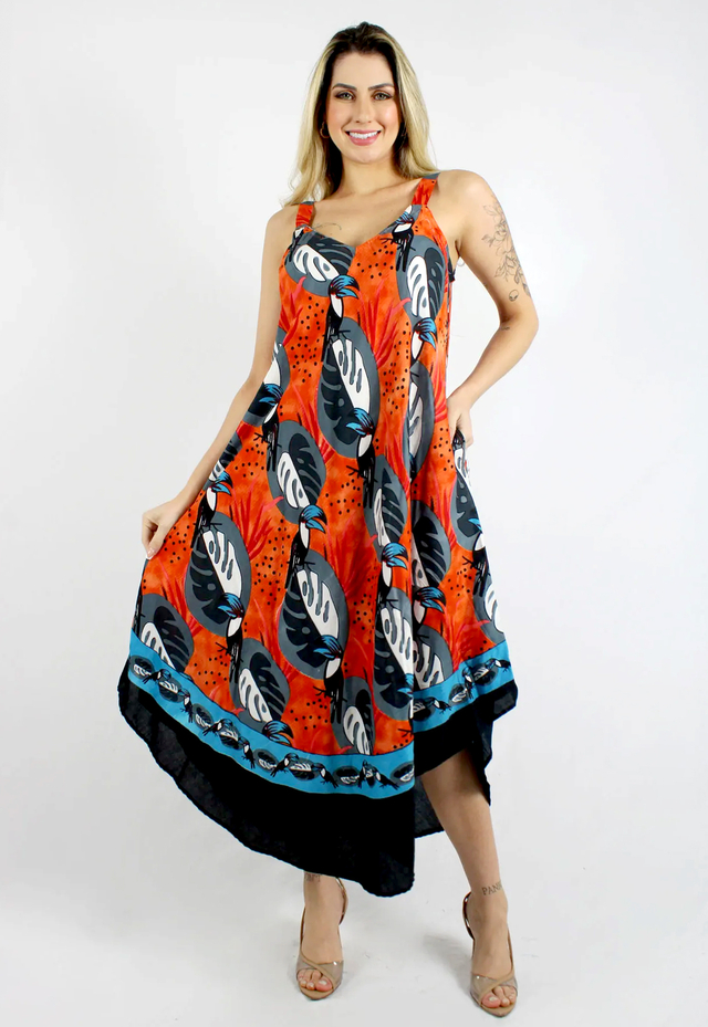 Vestidos soltinhos para senhoras outlet