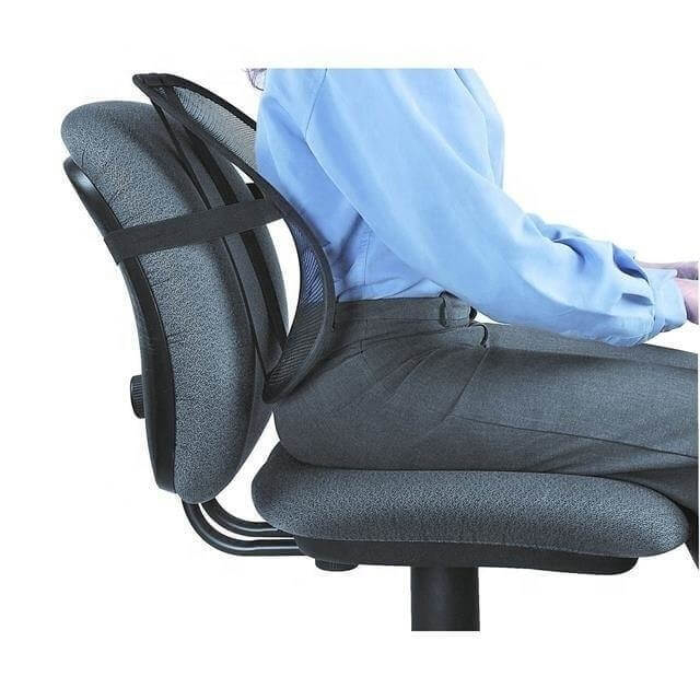 Respaldo soporte lumbar corrector postura silla