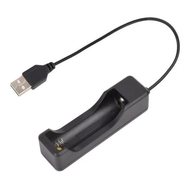 Cargador USB Para Baterías Pilas 18650 Recargables 4.2v - MundoChip