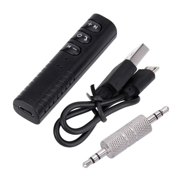 Adaptador Receptor Audio Bluetooth Con Mic Auriculares Parlante