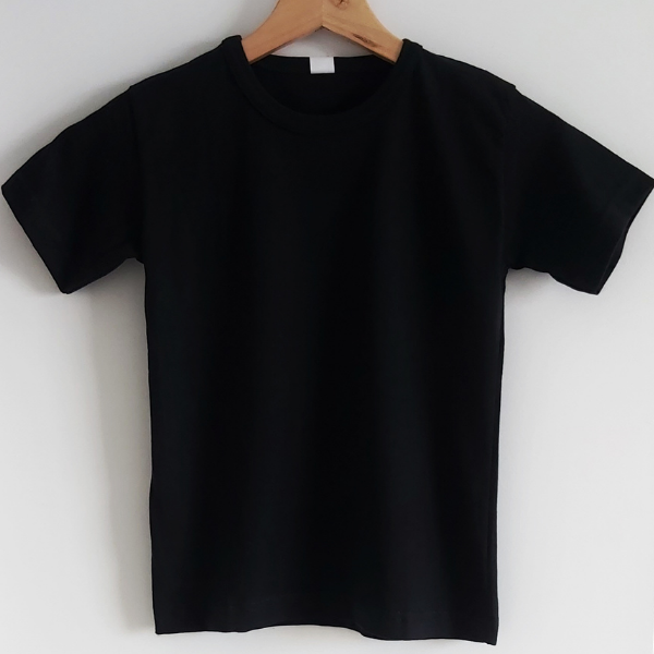 Remera negra lisa mujer hotsell