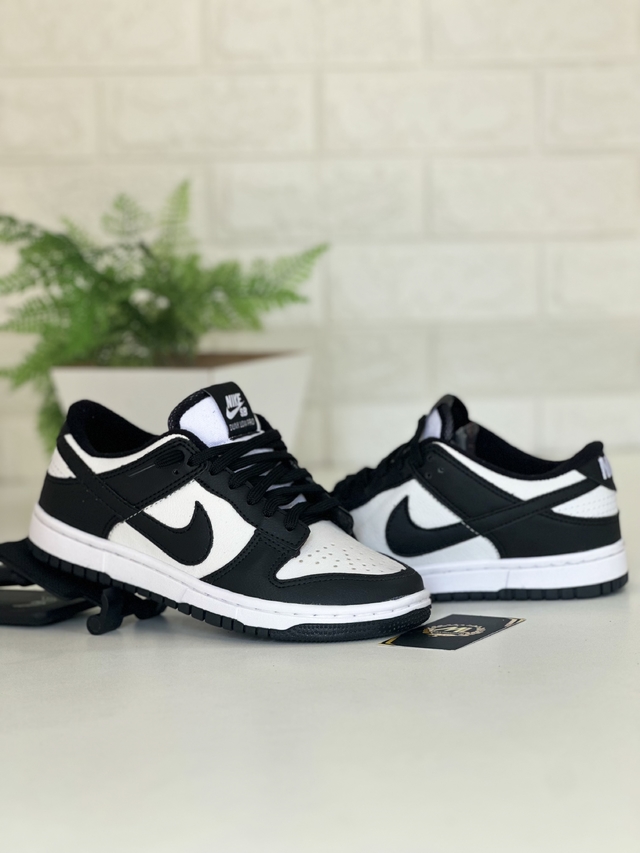 T Nis Nike Dunk Low Preto E Branco Panda