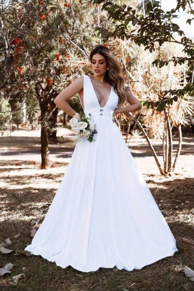 Vestido de malha para casamento pode cheap