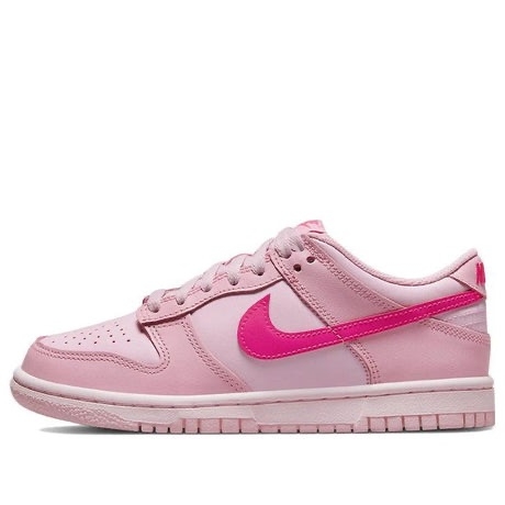 Tênis Nike Dunk Low GS Triple Pink (Barbie)