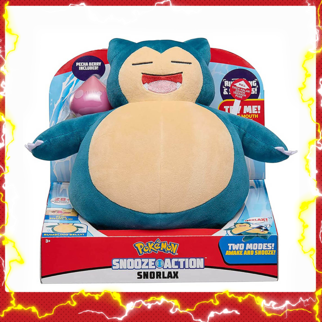 Boneco Pokémon Snorlax Battle Figure Jazwares Sunny Original