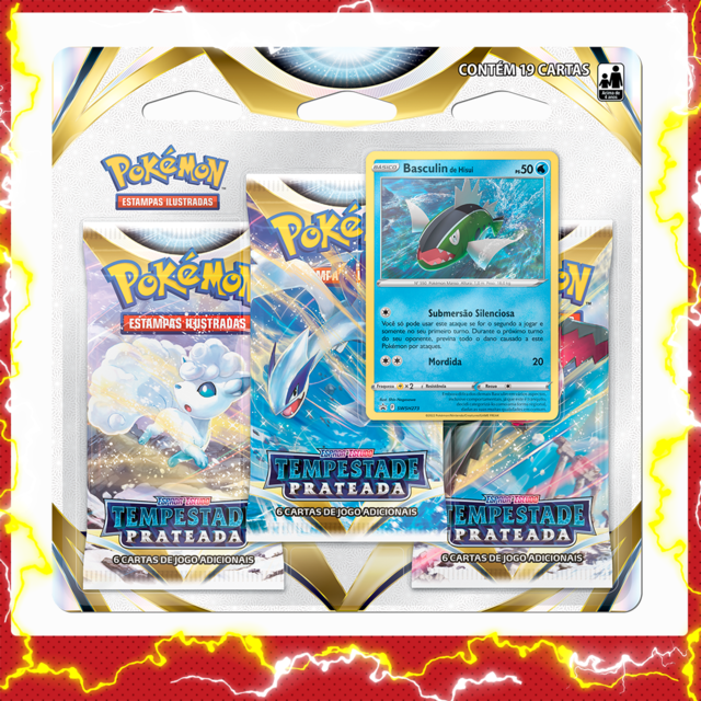 Jogo De Cartas Pokemon Tempestade Prateada Unitario 6 Cartas