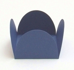 Forminha pétala Porto Seguro /azul marinho escuro (100 un)