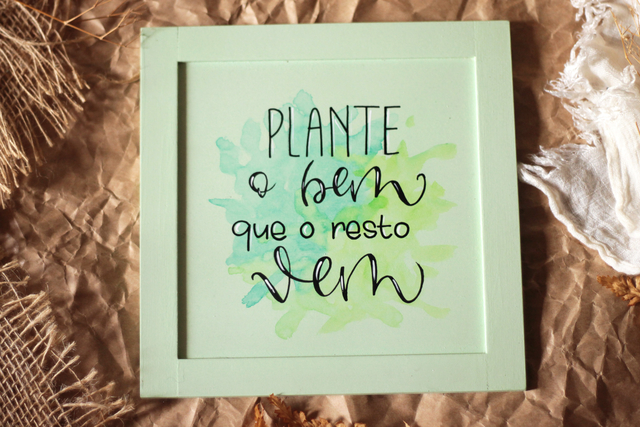 Quadro Inspire Amor, Exale Gratidão - Quadros Online