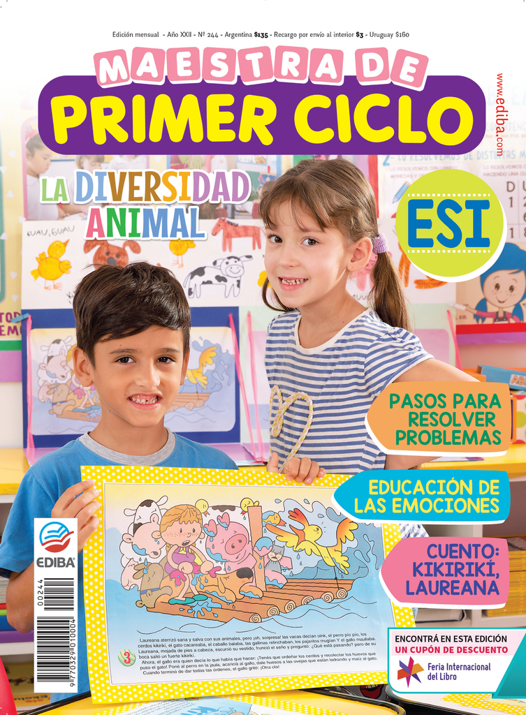 MAESTRA DE PRIMER CICLO Nº 244 ABRIL 2019 IMPRESA